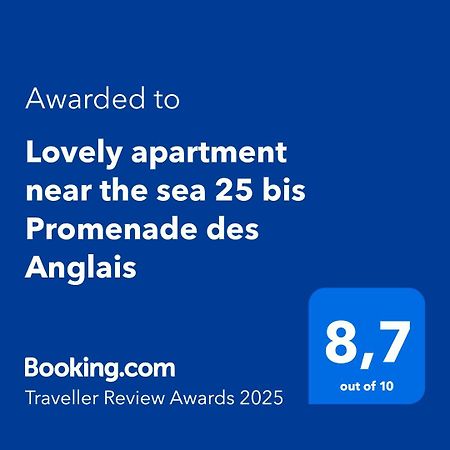 Lovely Apartment Near The Sea 25 Bis Promenade Des Anglais Nicea Zewnętrze zdjęcie
